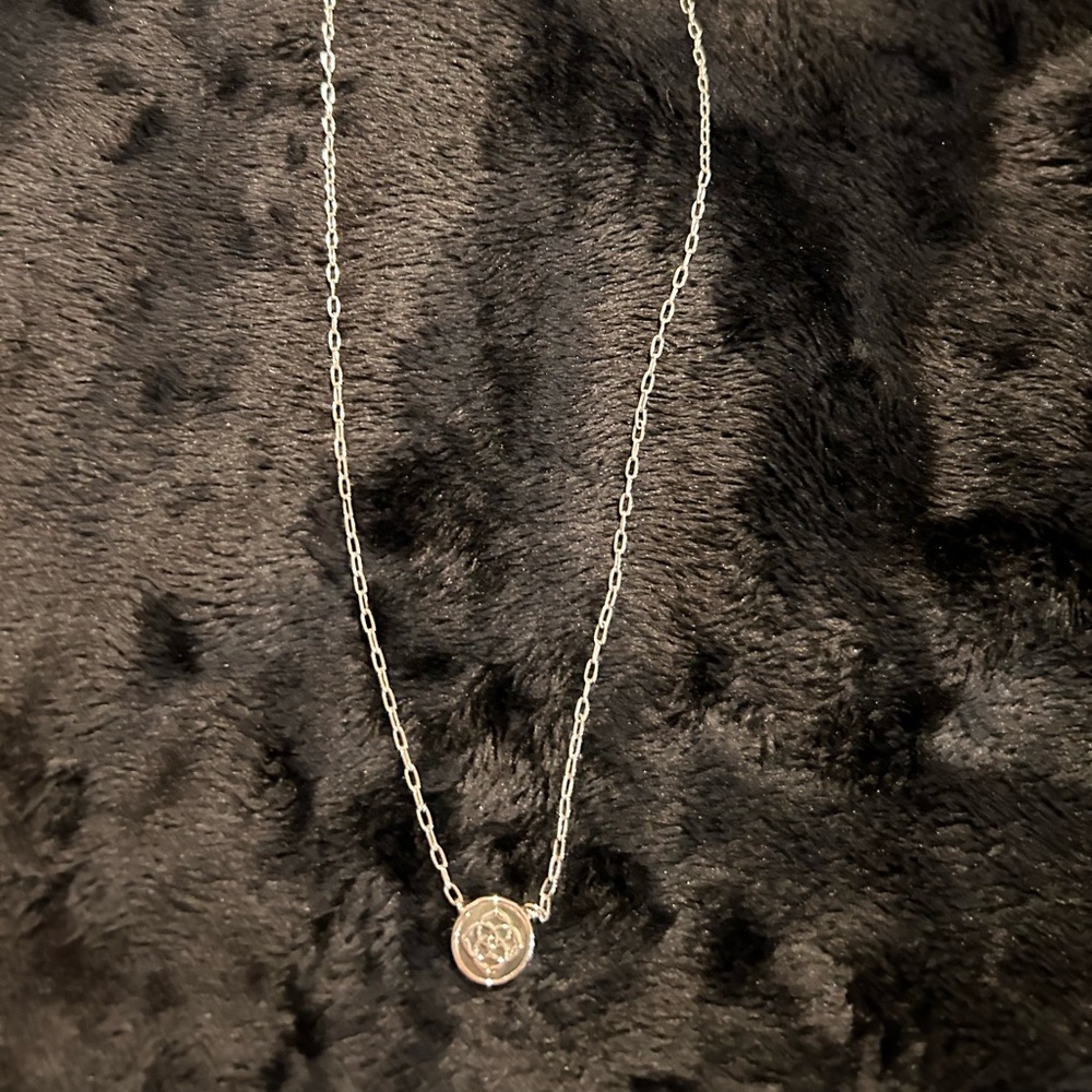 Kendra Scott Silver Chain Necklace